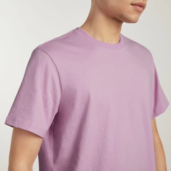 Everlane Lilac THE PREMIUM-WEIGHT CREW - Picture 2 of 7